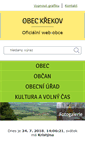 Mobile Screenshot of krekov.cz